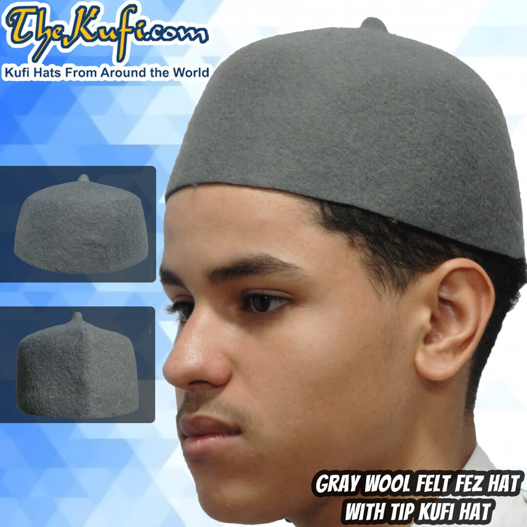 wool fez hat