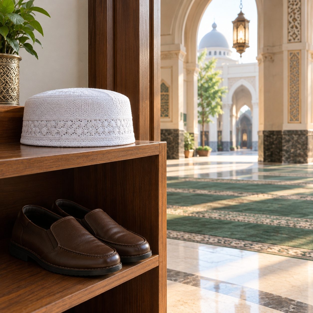 Simple Etiquette for Visiting and Entering the Mosque
