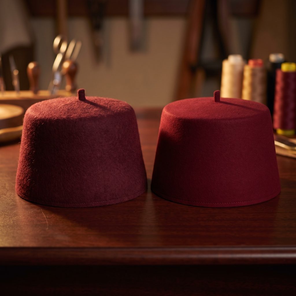 Wool Felt vs. Faux Felt Kufis: Craftsmanship, Texture, and Care